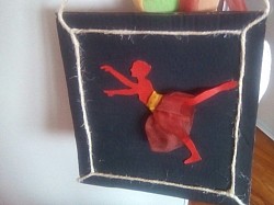 Cadre danseuse